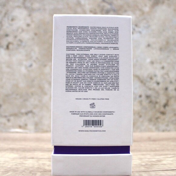 MAËLYS RE-START Body Serum - Hyaluronic Acid Body Serum Targets Bumpy Skin New - Picture 3 of 5